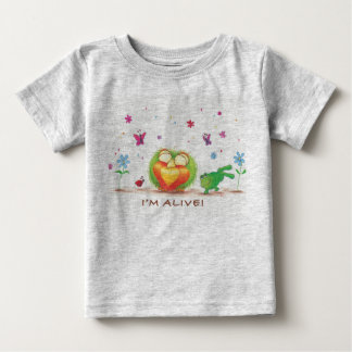 T-shirt Pour Bébé Bodysuit Sprout bio ALIVE !