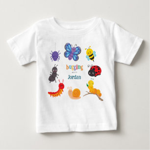 T-shirt Pour Bébé Bogue Party mignon coloré