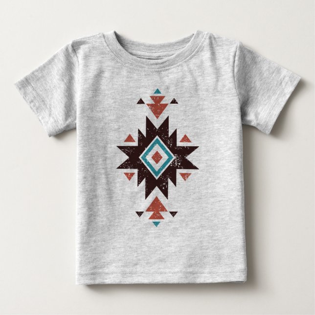 T-shirt Pour Bébé Boho Diamond Emblem (Devant)