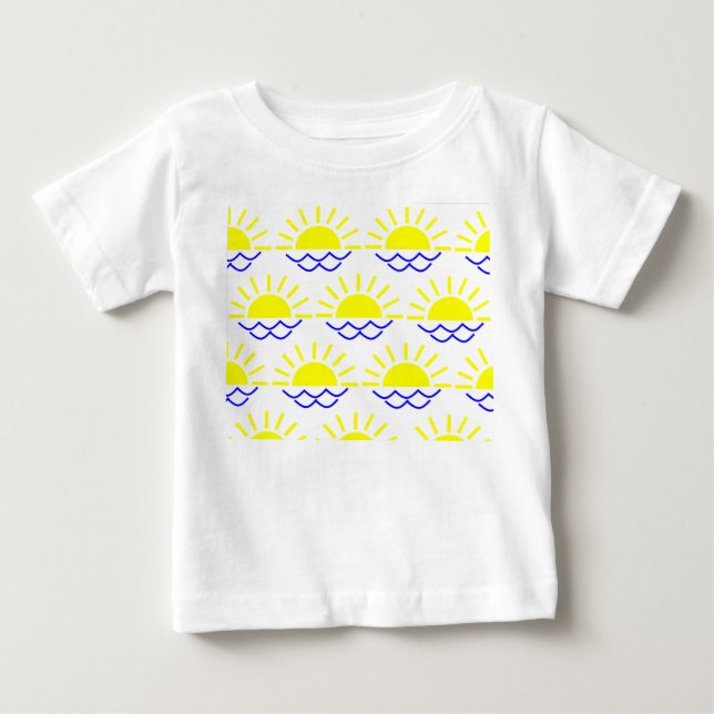 T-shirt Pour Bébé Boho Sun (Devant)