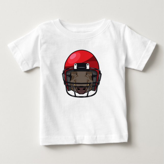 T-shirt Pour Bébé Bois de football Sports (Devant)
