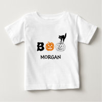 Boite chat noir orange citrouille nom personnalisé