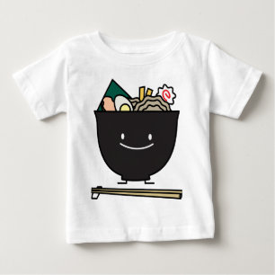 T-shirt Pour Bébé Bol heureux de Ramen