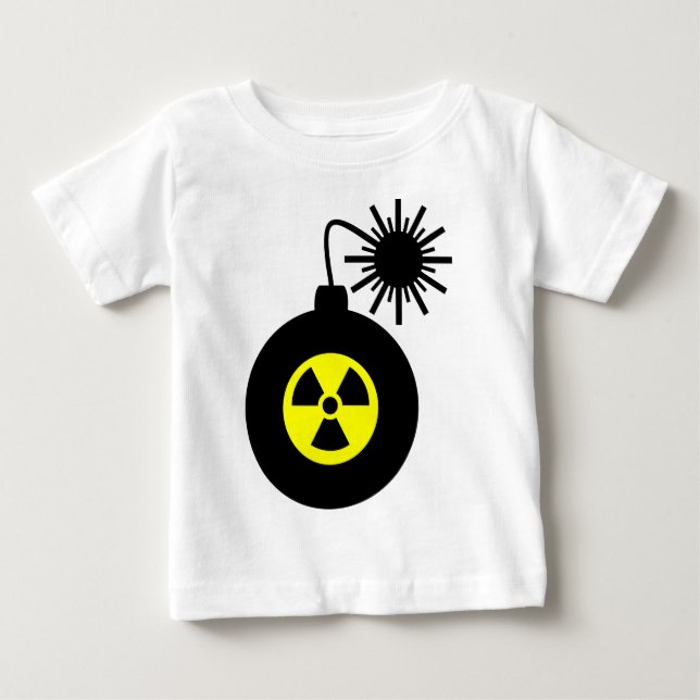 T-shirt Pour Bébé Bombe nucléaire (Devant)