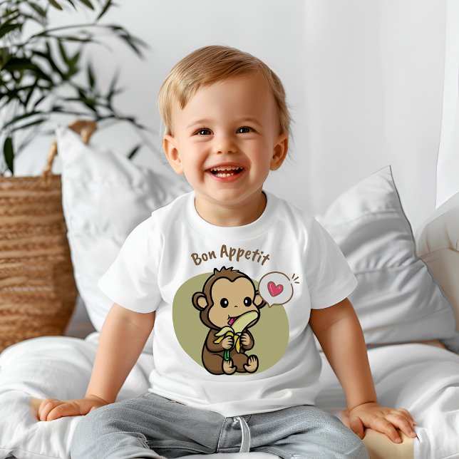 T-shirt Pour Bébé Bon appétit (Créateur téléchargé)