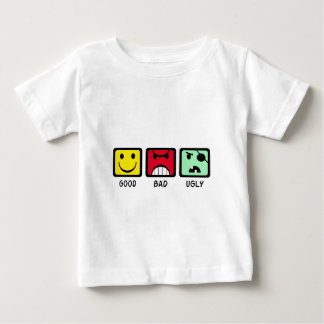 T-shirt Pour Bébé Bon mauvais laid