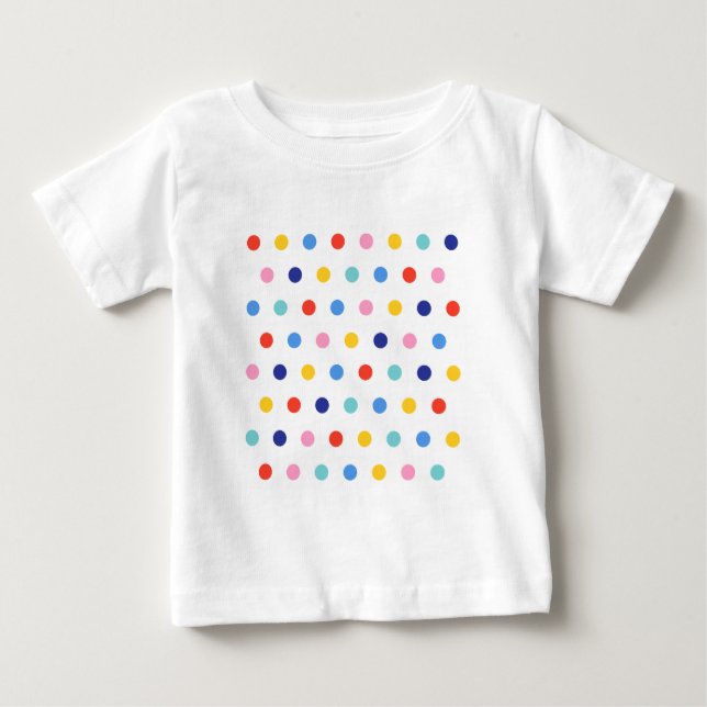 T-shirt Pour Bébé Bonbons Dot Delight (Devant)