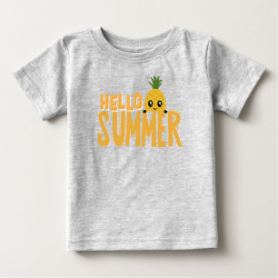 T-shirt Pour Bébé Bonjour été