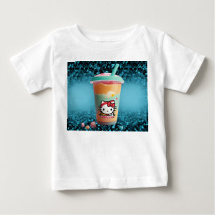 T-shirt Pour Bébé Bonjour kity sipper