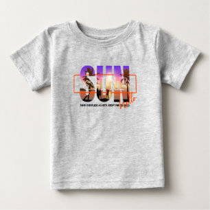 T-shirt Pour Bébé Bonjour Soleil