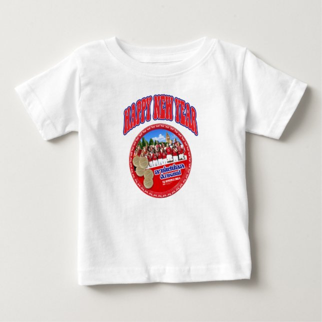 T-shirt Pour Bébé Bonne année (Devant)