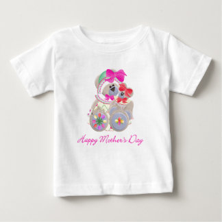 T-shirt Pour Bébé Bonne fête des mères (9)
