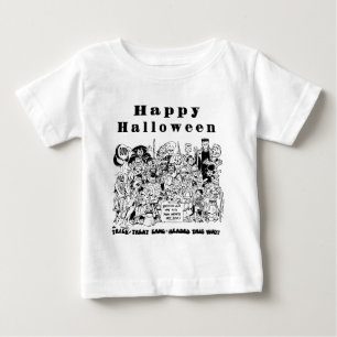 T-shirt Pour Bébé Bonne fête d'Halloween