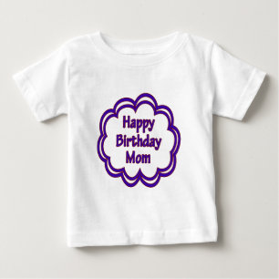 T-shirt Pour Bébé Bonne maman d'anniversaire