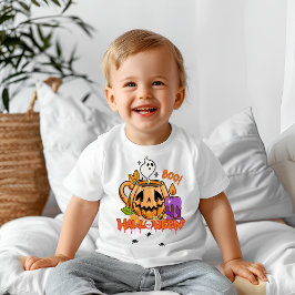 T-shirt Pour Bébé Boo halloween