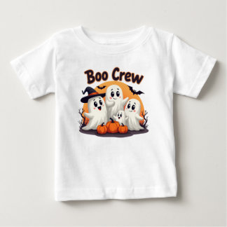T-shirt Pour Bébé Boot Crew mignonne Famille Fantôme Halloween