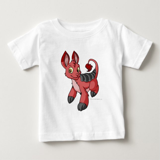 T-shirt Pour Bébé Bori Red (Devant)