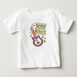 T-shirt Pour Bébé Born rock Guitar, design guitariste