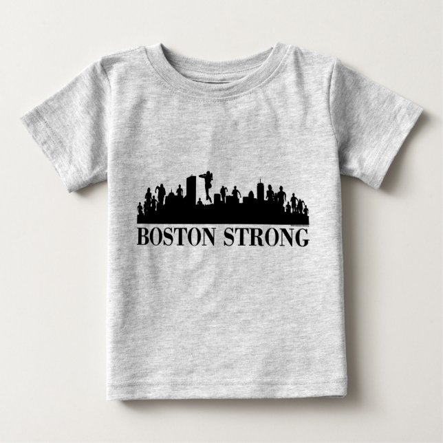T-shirt Pour Bébé Boston Strong Pride (Devant)