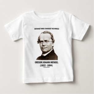 T-shirt Pour Bébé Botaniste qui a changé le monde Gregor Mendel