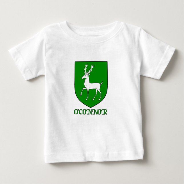 T-shirt Pour Bébé Bouclier de la famille O'Conner (Devant)