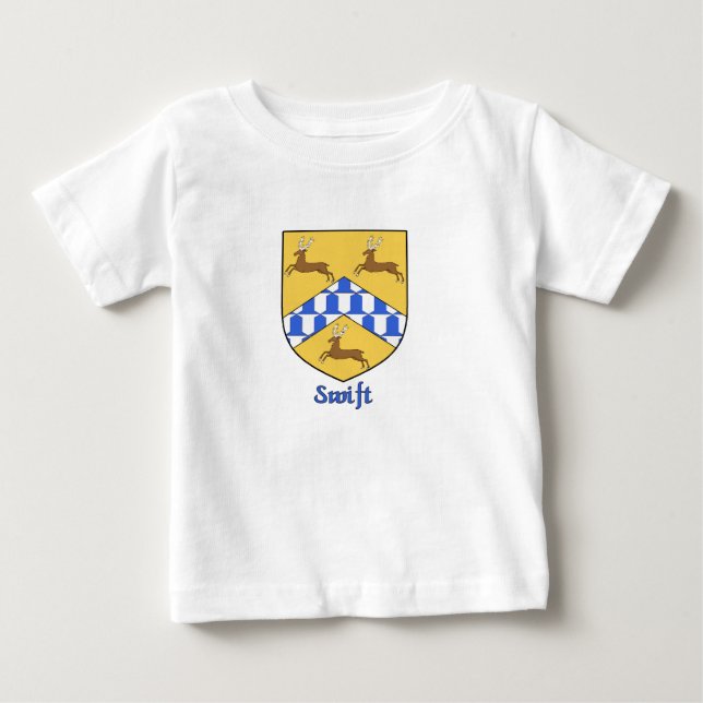 T-shirt Pour Bébé Bouclier de la famille Swift (Devant)