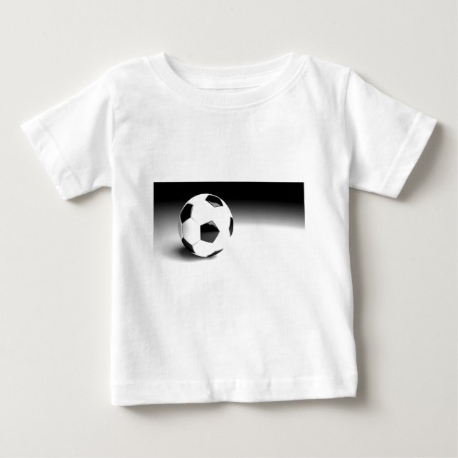 T-shirt Pour Bébé Boule de football (Devant)