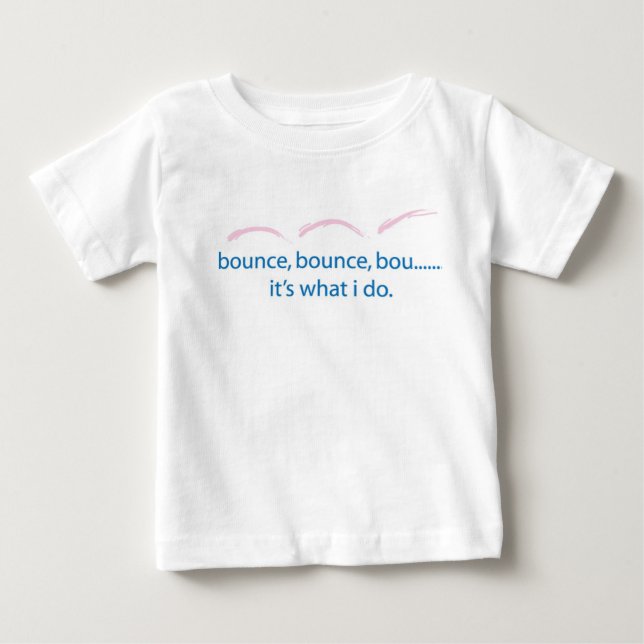 T-shirt Pour Bébé Bounce, Bounce Toddler (Devant)