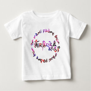 T-shirt Pour Bébé Bourdonnement de padme de l'OM mani