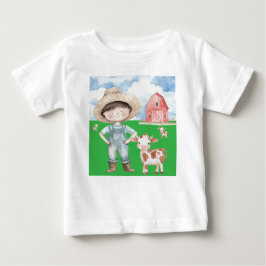 T-shirt Pour Bébé Boutons