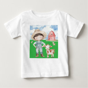 T-shirt Pour Bébé Boutons