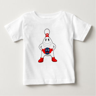 T-shirt Pour Bébé Bowling Bowling pin Bowling Bowling