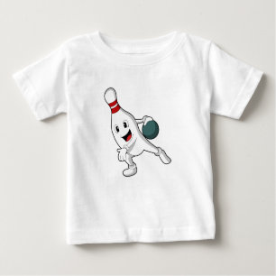 T-shirt Pour Bébé Bowling pin Bowling