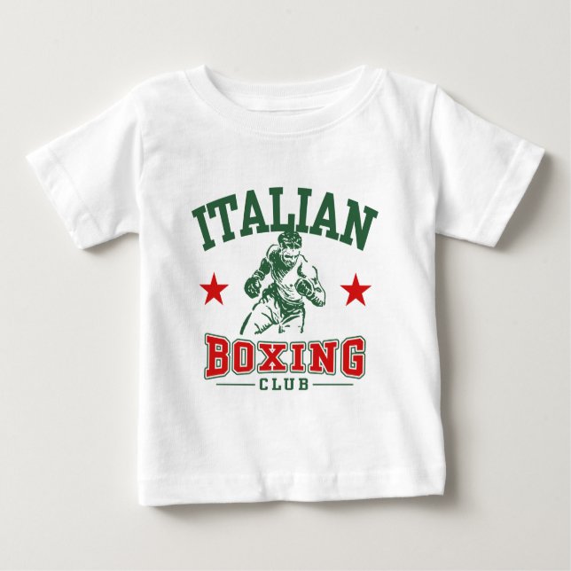 T-shirt Pour Bébé Boxe italienne (Devant)