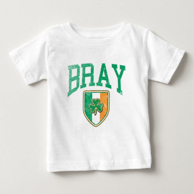 T-shirt Pour Bébé BRAILLEMENT, Irlande (Devant)