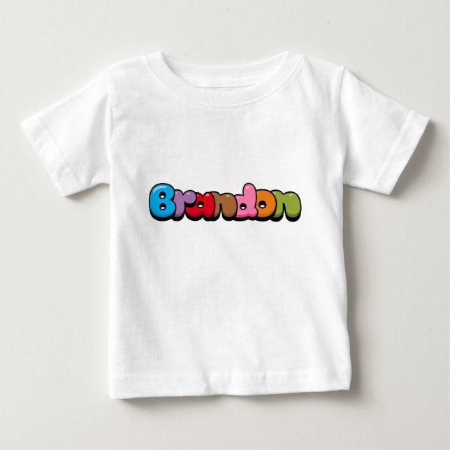 T-shirt Pour Bébé Brandon (Devant)