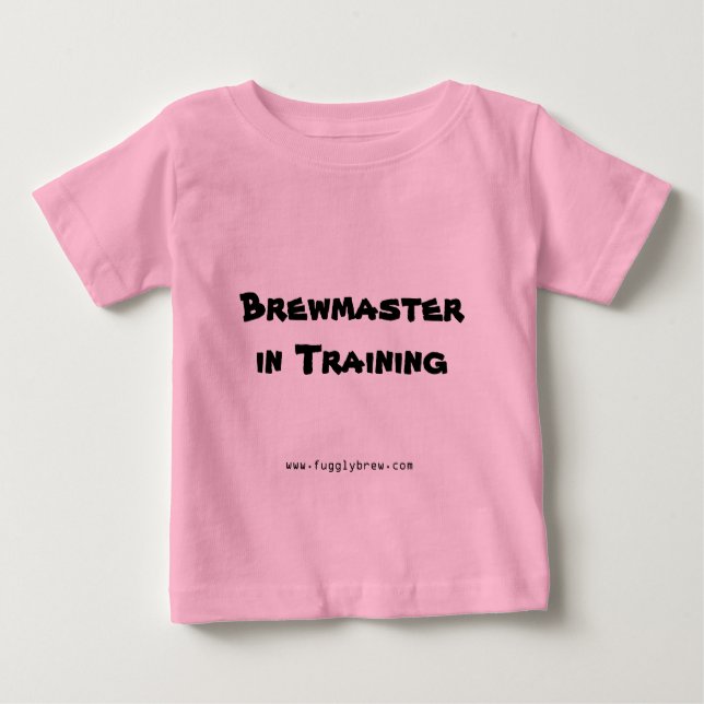 T-shirt Pour Bébé Brewmaster en formation (Devant)