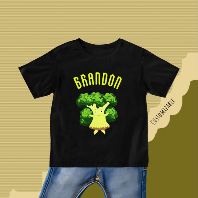 T-shirt Pour Bébé Brocoli mou (Créateur téléchargé)
