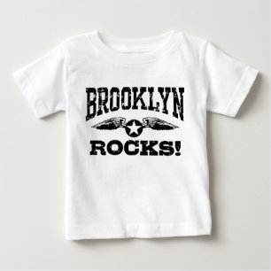 T-shirt Pour Bébé Brooklyn Rocks