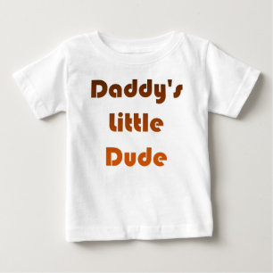 T-shirt Pour Bébé Brown à orange