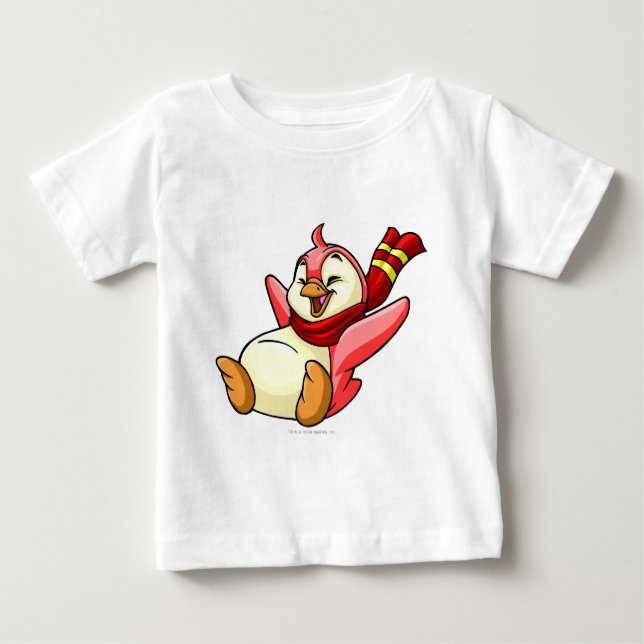 T-shirt Pour Bébé Bruce Red (Devant)