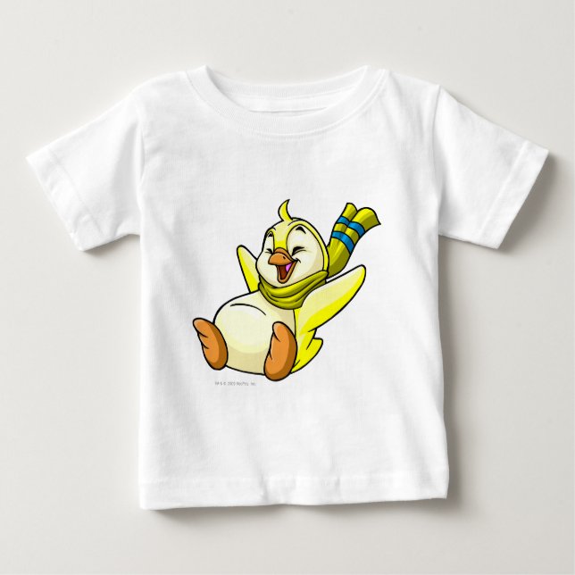 T-shirt Pour Bébé Bruce Yellow (Devant)