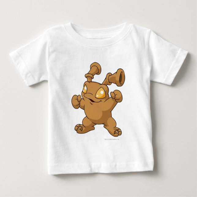 T-shirt Pour Bébé Brun de Grundo (Devant)