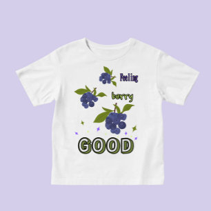T-shirt Pour Bébé Brunches de bleuets