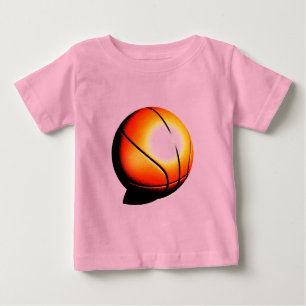 T-shirt Pour Bébé Bsketball