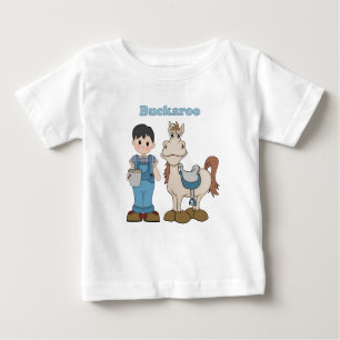 T-shirt Pour Bébé Buckaroo Cowboy