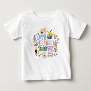 T-shirt Pour Bébé BUGS BUNNY BUILDERS™  "Let's Build This" Esquisse
