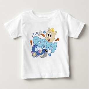 T-shirt Pour Bébé BUGS BUNNY BUILDERS™ Porky Sketch Art