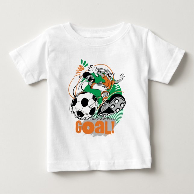 T-shirt Pour Bébé BUGS BUNNY™ Soccer objectif (Devant)