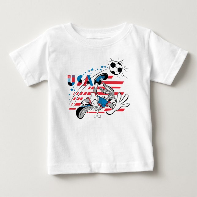 T-shirt Pour Bébé BUGS BUNNY™ Team USA Soccer Graphic (Devant)